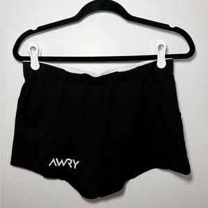 AWRY Men's Black Playoff Shorts